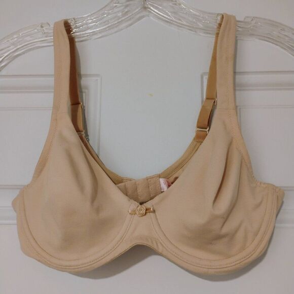 Victorias Secret Like New 34B Y2K Vintage Unlined Full Cups Underwire Tan - Picture 3 of 12